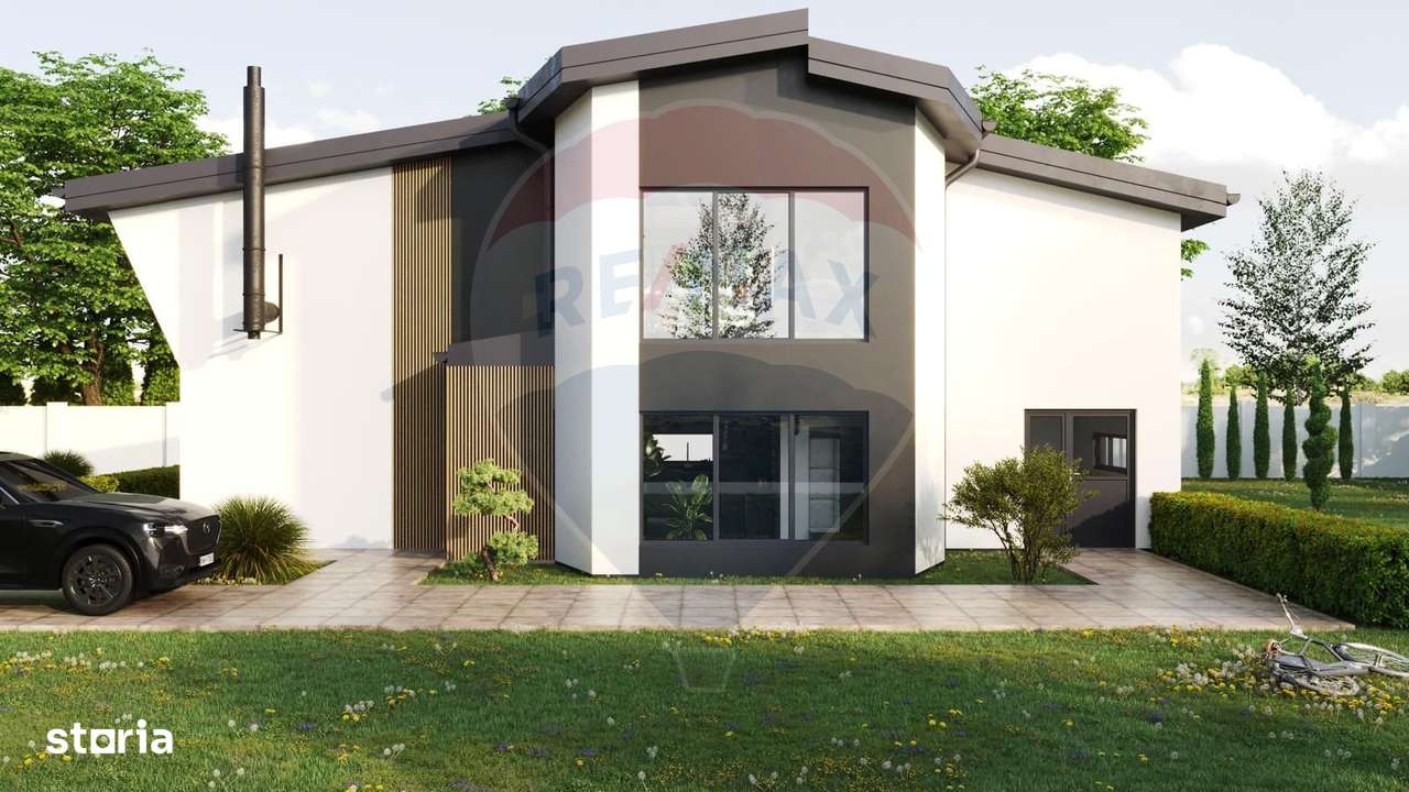 DE VANZARE Casă modernă cu etaj și dotări premium – Copalnic - Imagine principală: 5/16