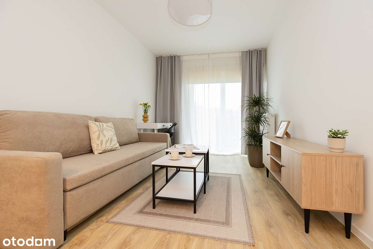 Apartament 2 pokoje 41m2 |Pierwszy najem|1200zł Voucher na Start!
