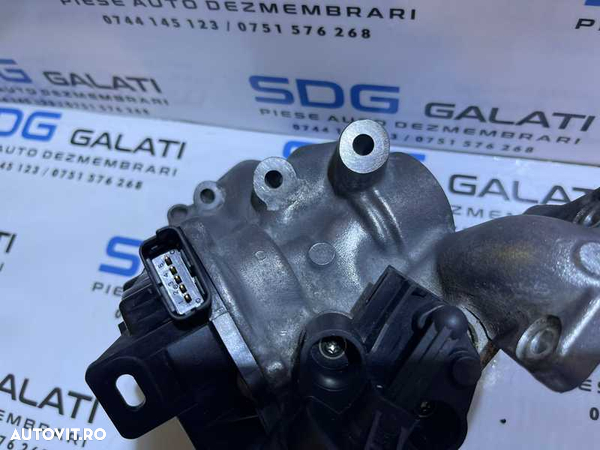 Supapa Valva EGR Ford Mondeo MK 4 2.0 TDCI 2007 - 2015 Cod 9671398180 - 6