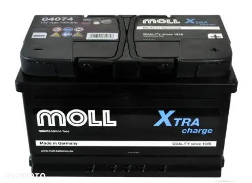 Akumulator Moll 74Ah 700A X-tra Charge Rybnik - 1