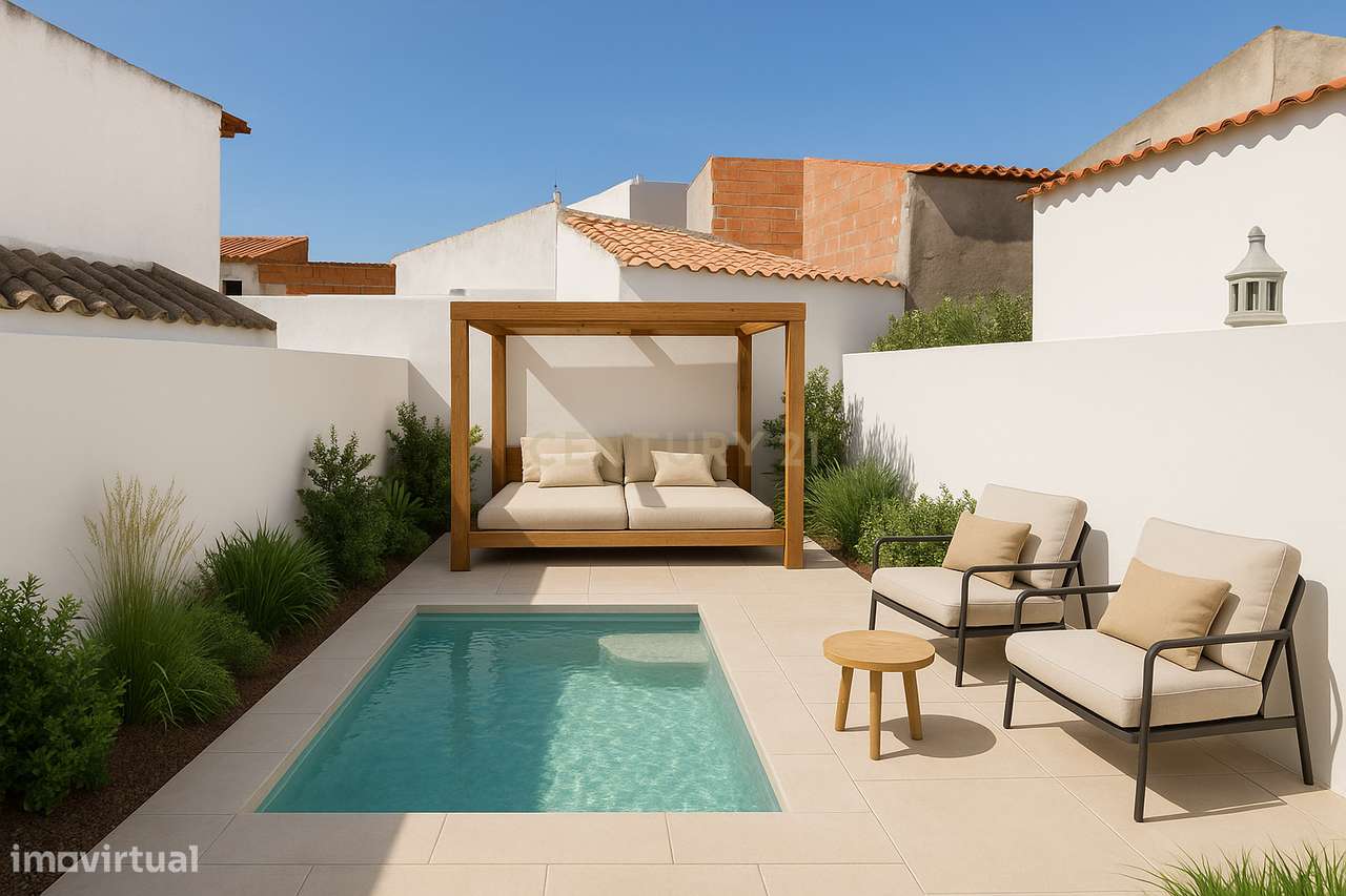 Moradia com Grande Potencial no Centro de Lagoa no Algarve. - Grande imagem: 2/16