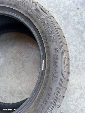 vând set anvelope 255/50/19-285/45/19 goodyear de vară cu runflat ca noi - 7