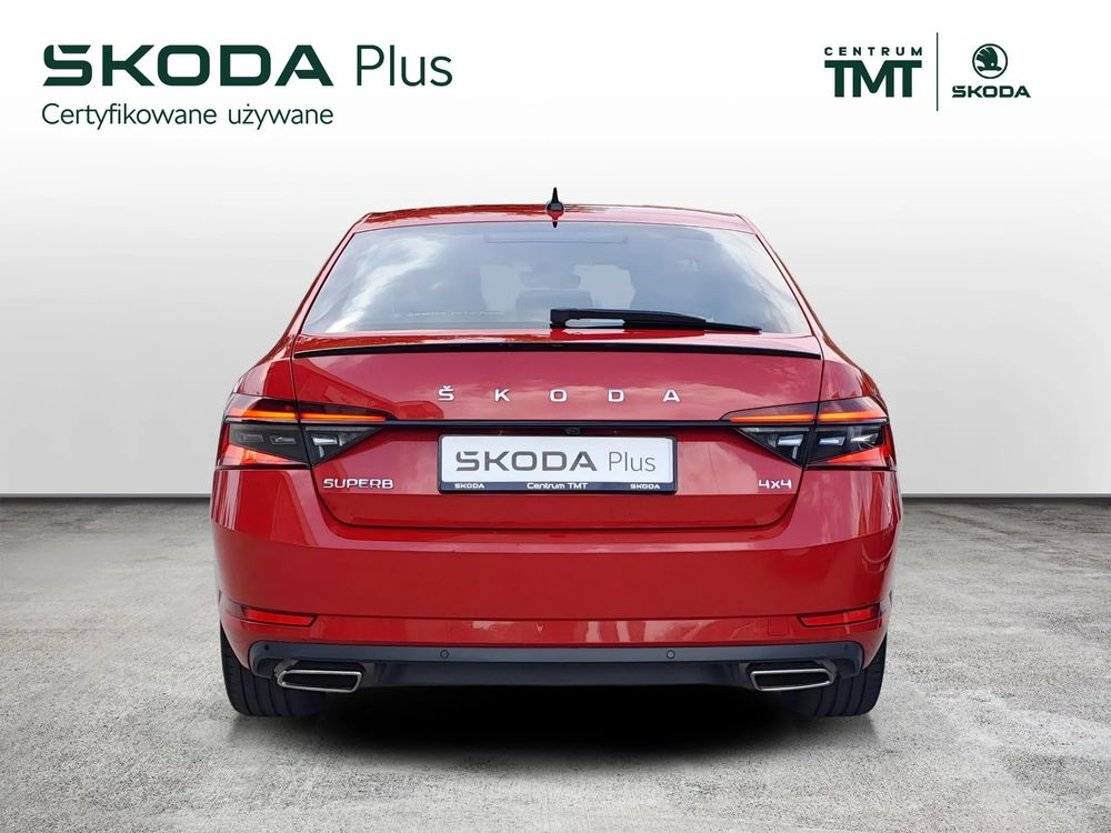SKODA SUPERB Panorama Virtual ACC Alcantara El. Fotele Salon PL VAT23%