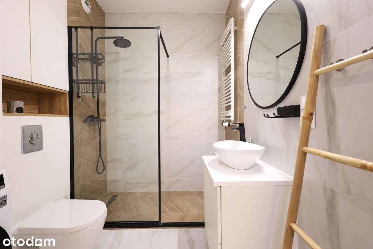 Kawalerka z sypialnią, 31,76m2, garaż, balkon, ul. Grabiszyńska-6