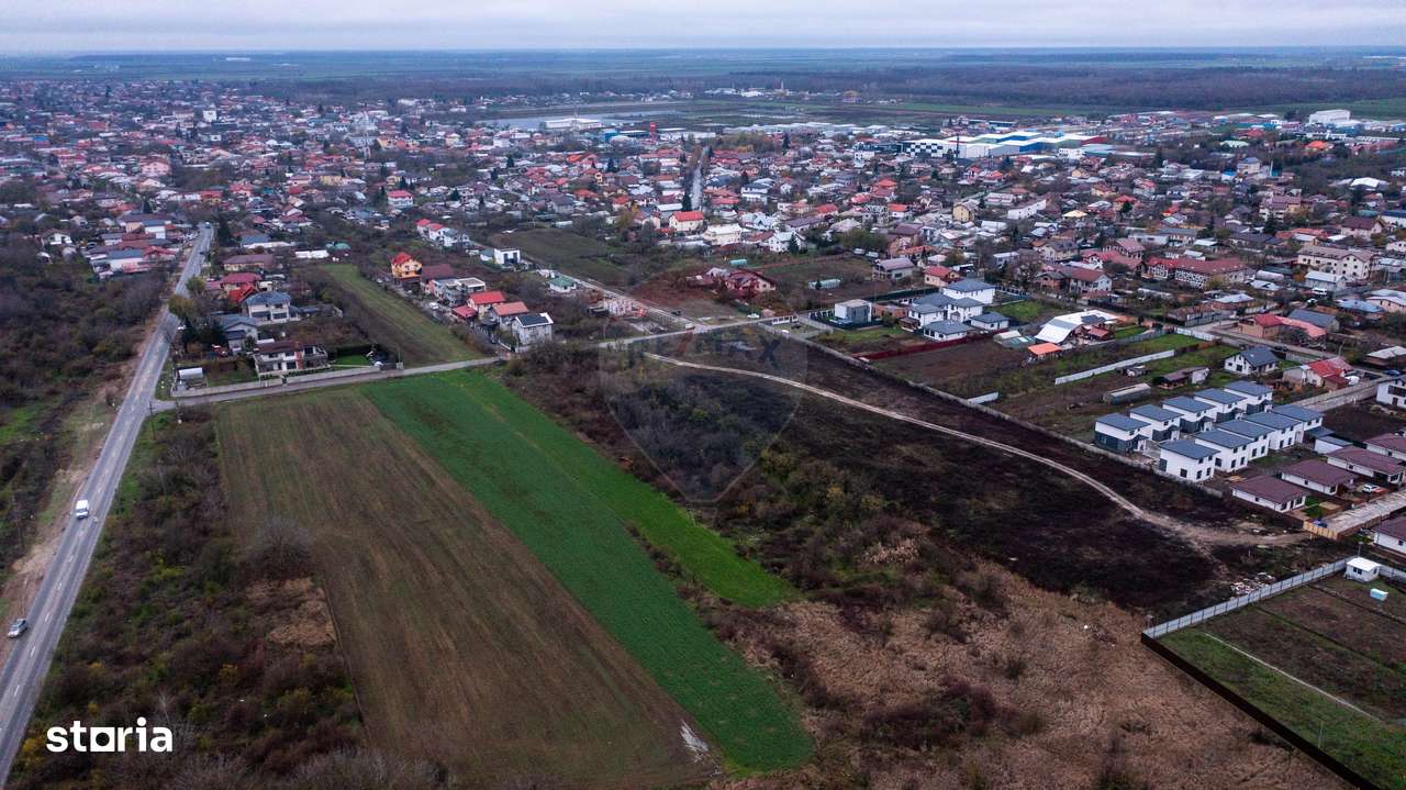 Vanzare teren intravilan 10.000mp Afumati - Strada Teiului-11