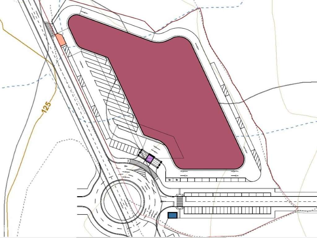 Terreno industrial com 16.645 m2 em Valongo - Grande imagem: 2/5