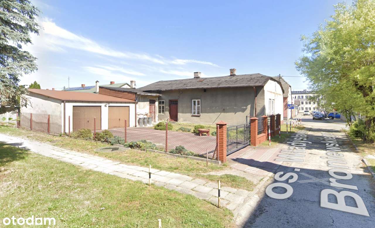 KILIŃSKIEGO 24 - działka z domem w centrum, w spokojnej części miasta