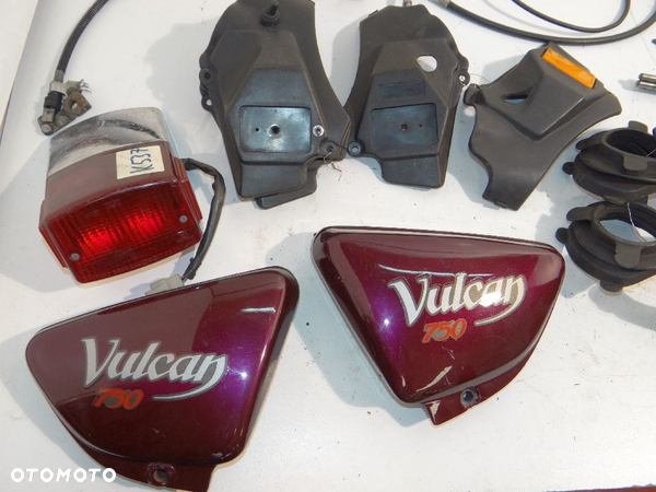 VN 750 Vulcan lampa tył ślizg rozrządu boczek guma walu dźwigienki zaworowe ciegno hamulca R203 - 10