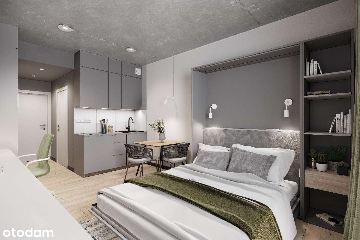 Nowe studio 21m2 pod klucz inwestycyjnie lub dla siebie 0% Prowizji-1