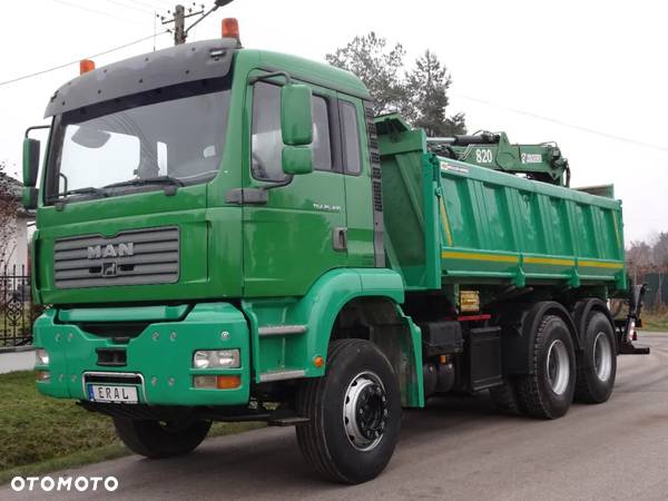 MAN 26.410 Wywrotka 6x4 Kiper Meiller Hydroburta HDS Jonsered stare tacho - 2