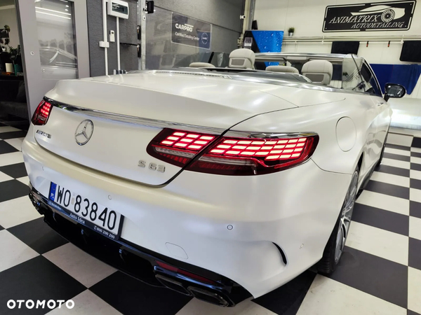 Mercedes-Benz Klasa S AMG 63 4-Matic+ Kabriolet - 10