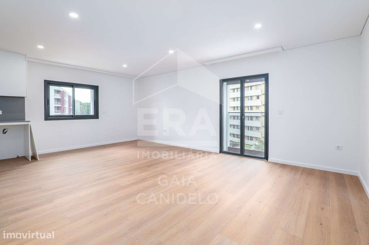 T2 em Condominio com Piscina em Canidelo-2