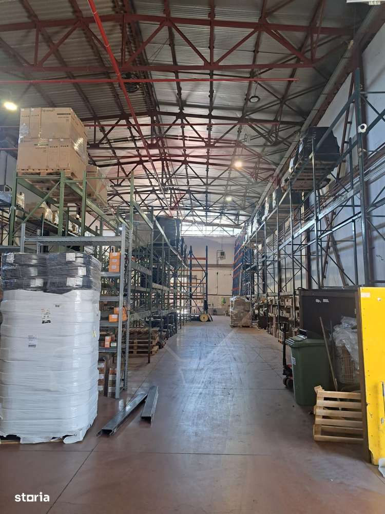 Inchiriere hala 850 mp birour 350 mp curte 2400 mp Pod Otopeni Centura - Imagine principală: 5/12