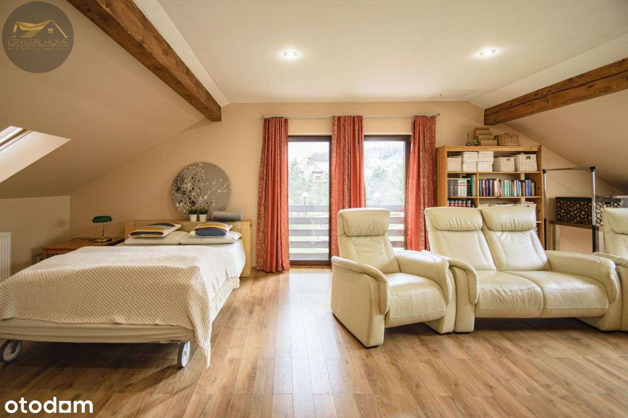 Piękny dom z widokiem na góry/ Burkatów / 20arów-14