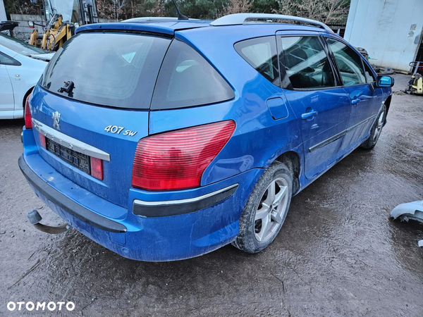 Peugeot 407 SW 2004/07-2010/12  2.0 HDi RHR DW10BTED4 136KM/100kW KNND DRZWI SILNIK MASKA BŁOTNIK NA części - 2