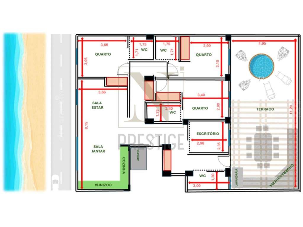 Apartamento T4+1 na Figueira da Foz-41