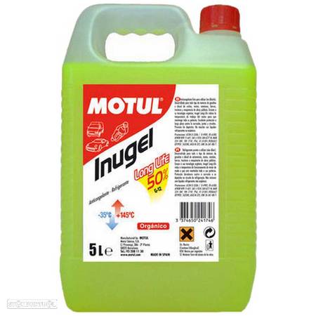 Anticongelante motul 5l inugel long life 50% - 1