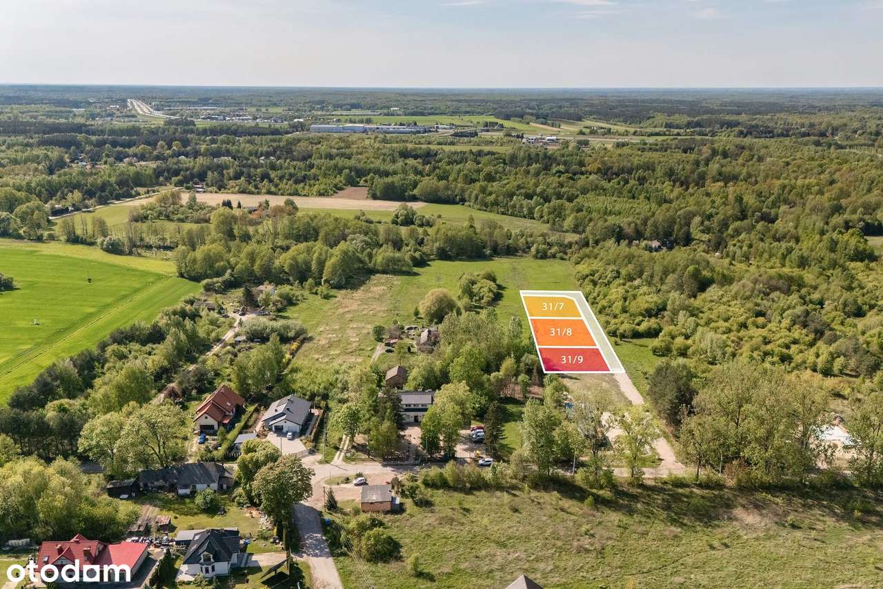 3 działki budowlane z MPZP | 5min od S8 | dostęp do MEDIÓW - Pełny obrazek: 5/14