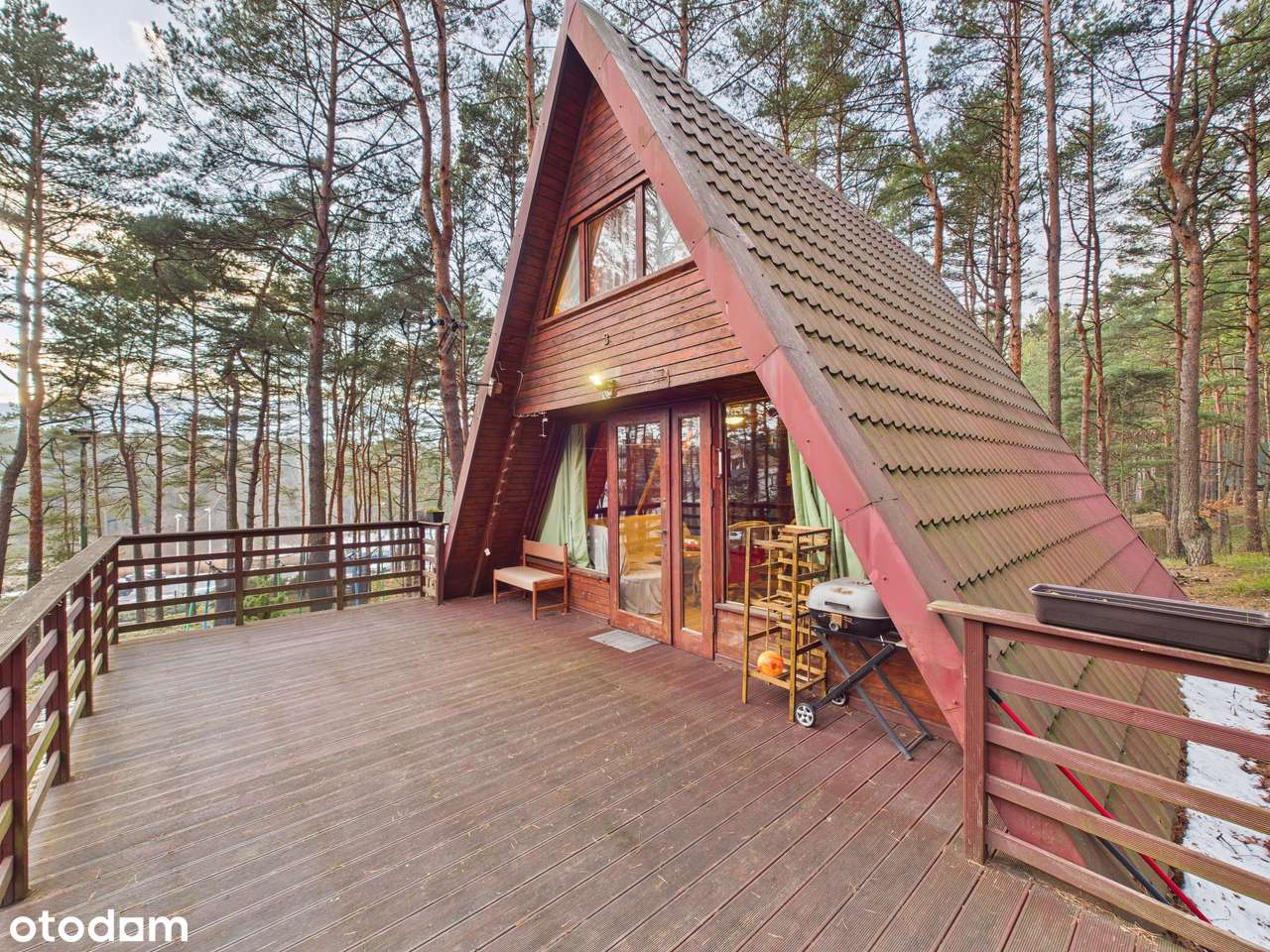 Domek Letniskowy w Lesie Kominek Wyposażenie W Cenie Warężyn-14