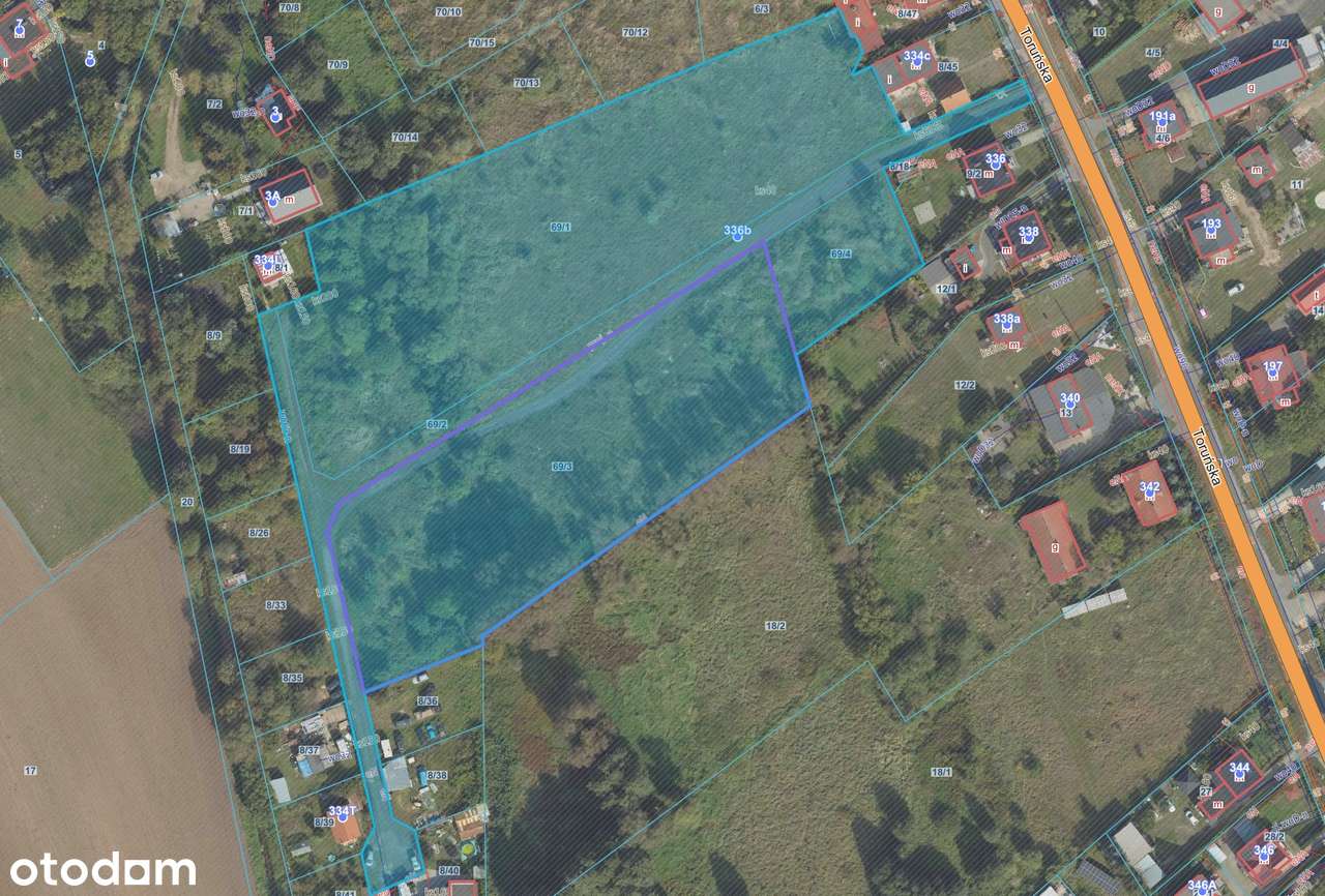 Działka z WZ na zabudowę szeregową-14