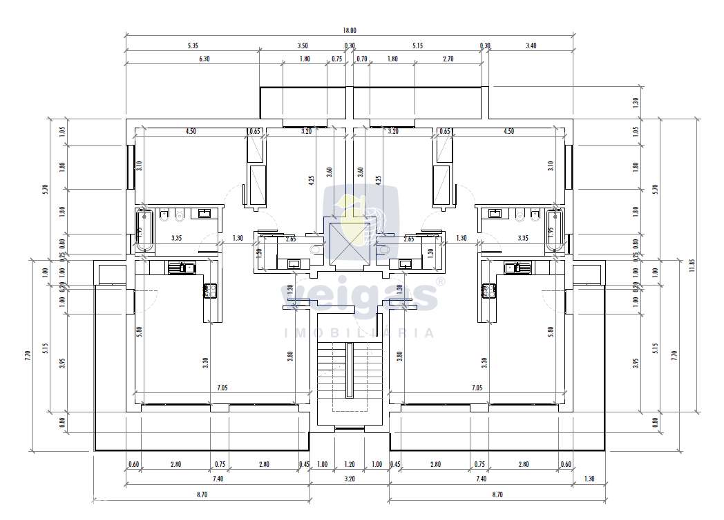 T2, lote 5, primeiro andar - C - Grande imagem: 4/9