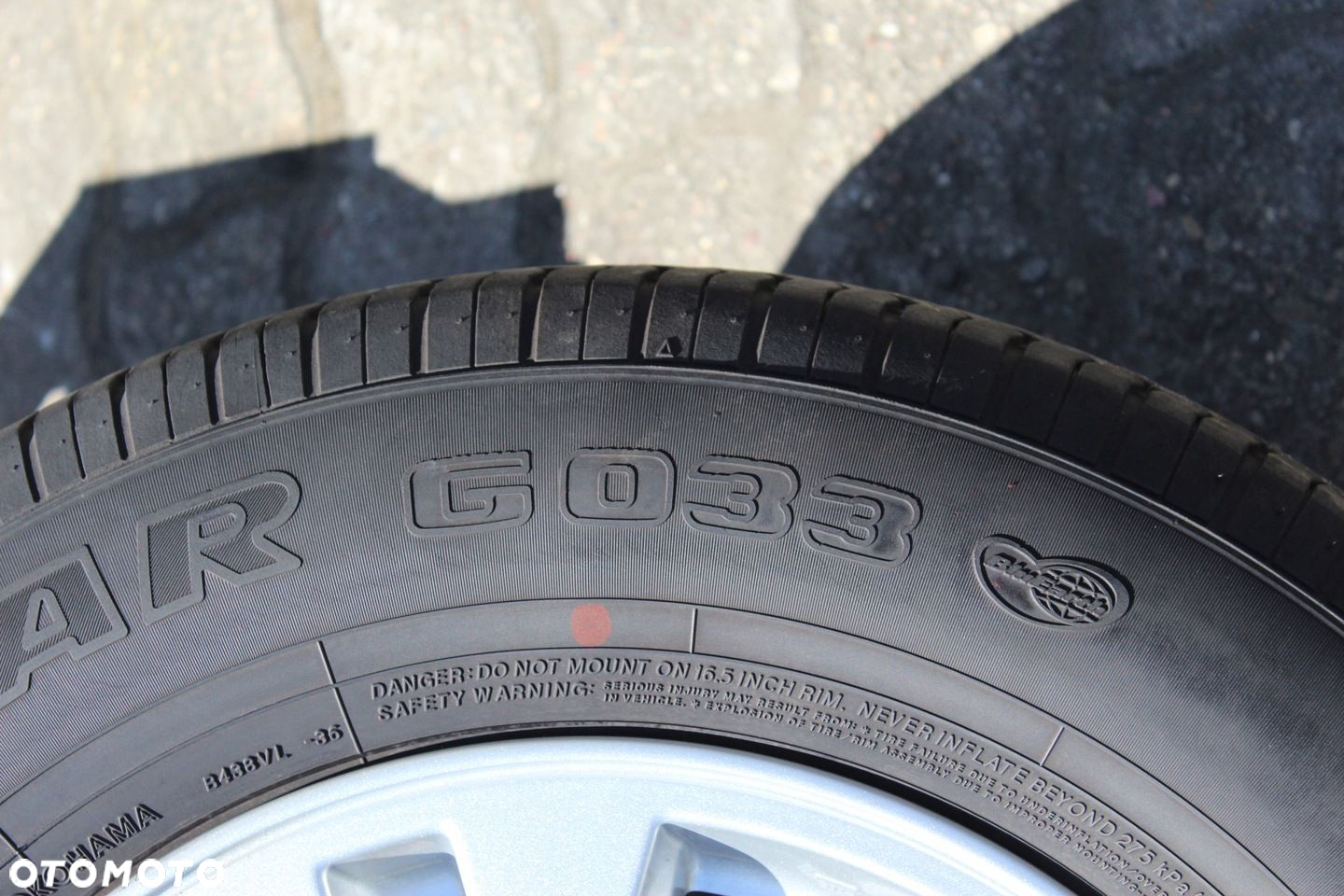 4x 215/70R16 YOKOHAMA GEOLANDAR G033 100H 19r 5,5mm - 6