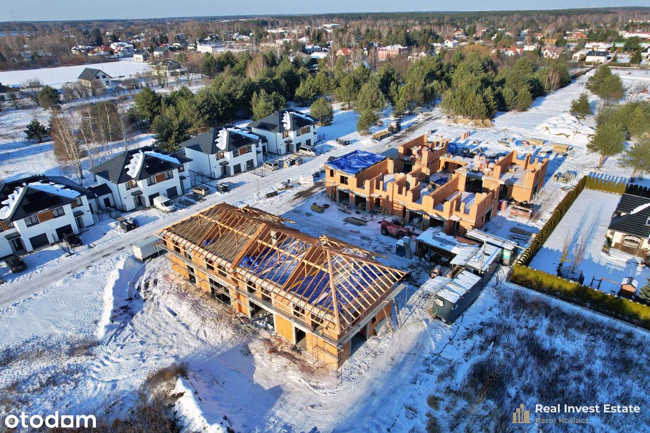 Piękne domy w zabudowie bliźniaczej Kajetany gm. Nadarzyn 2 ETAP-19