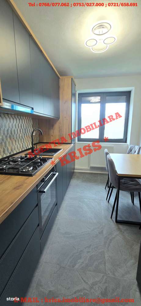Apartament 3 Camere ULTRACENTRAL Confort 1 RENOVAT 2025 Mobilat Utilat - Imagine principală: 2/12