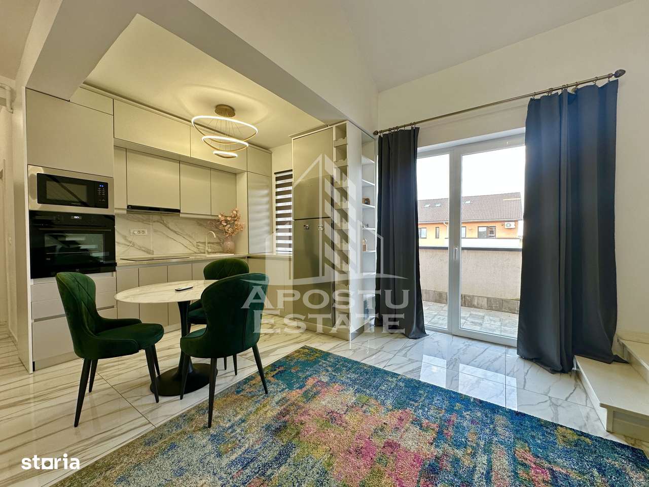 Penthouse cu 3 camere si 2 bai complet mobilat si utilat in Giroc. - Imagine principală: 4/20