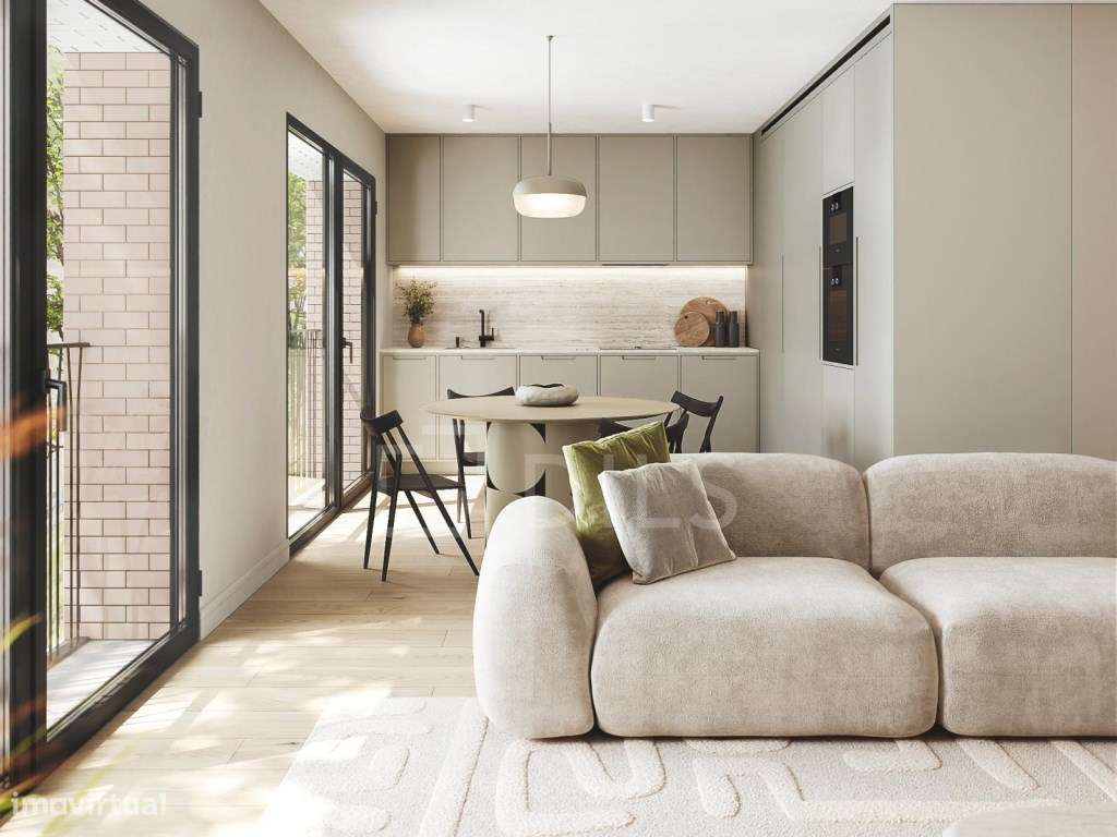 Apartamento T3 com estacionamento em novo empreendimento em Marvila - Grande imagem: 1/66