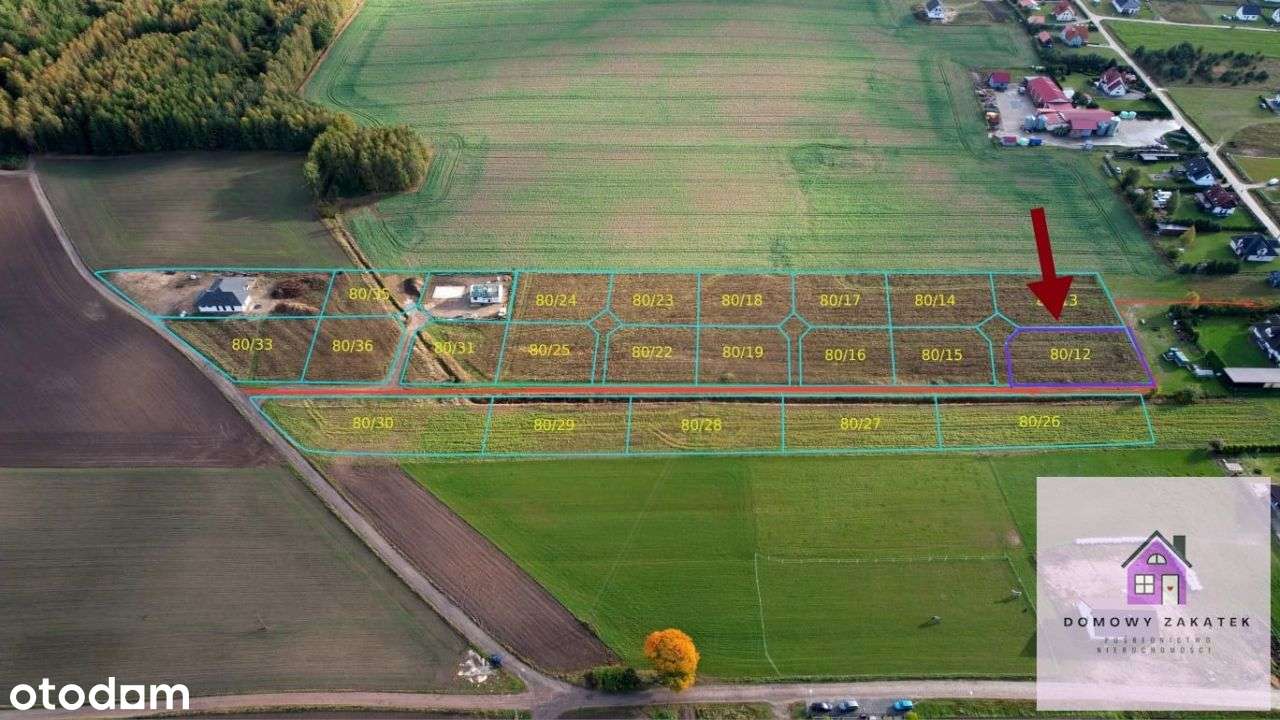 Działka budowlana w malowniczej okolicy