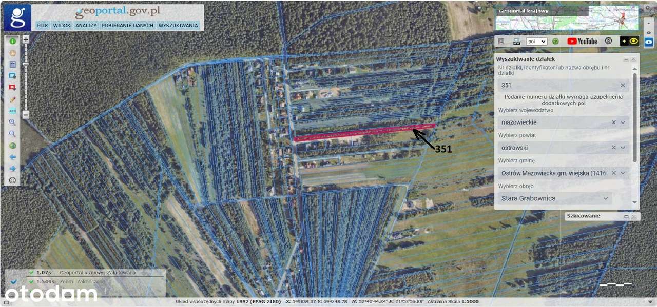 Działki w zabudowie siedliskowej, różne metraże, Stara Grabownica-12