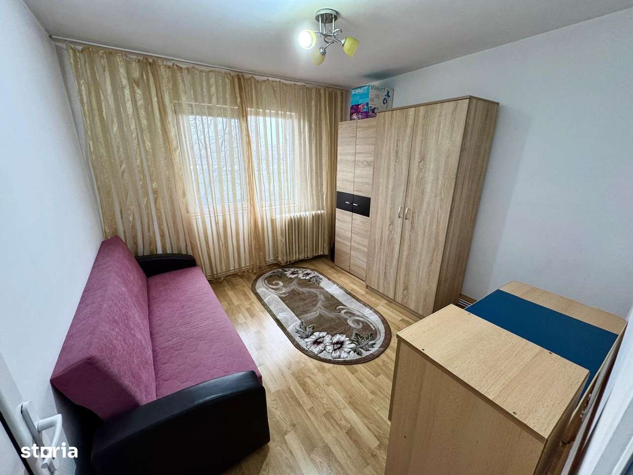 Mircea cel Batran - Apartament 2 camere, et. 3, mobilat/utilat complet-2