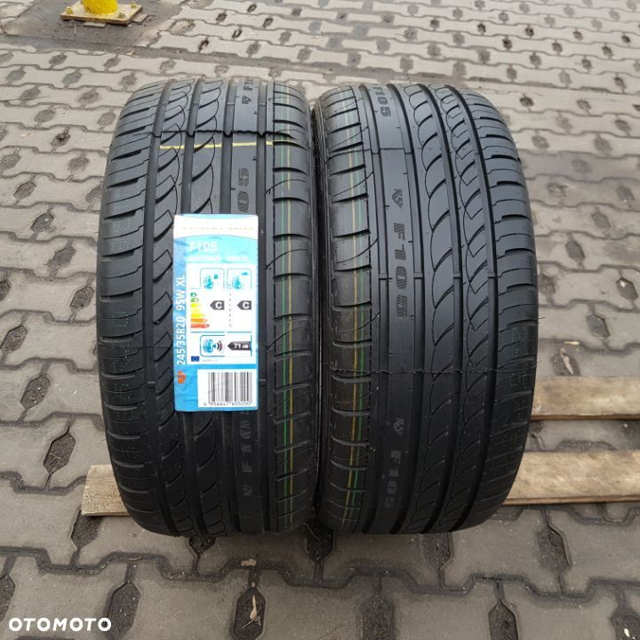 2x 245/35R20 Tracmax Radial F105 Para opon letnich Poznań - 1