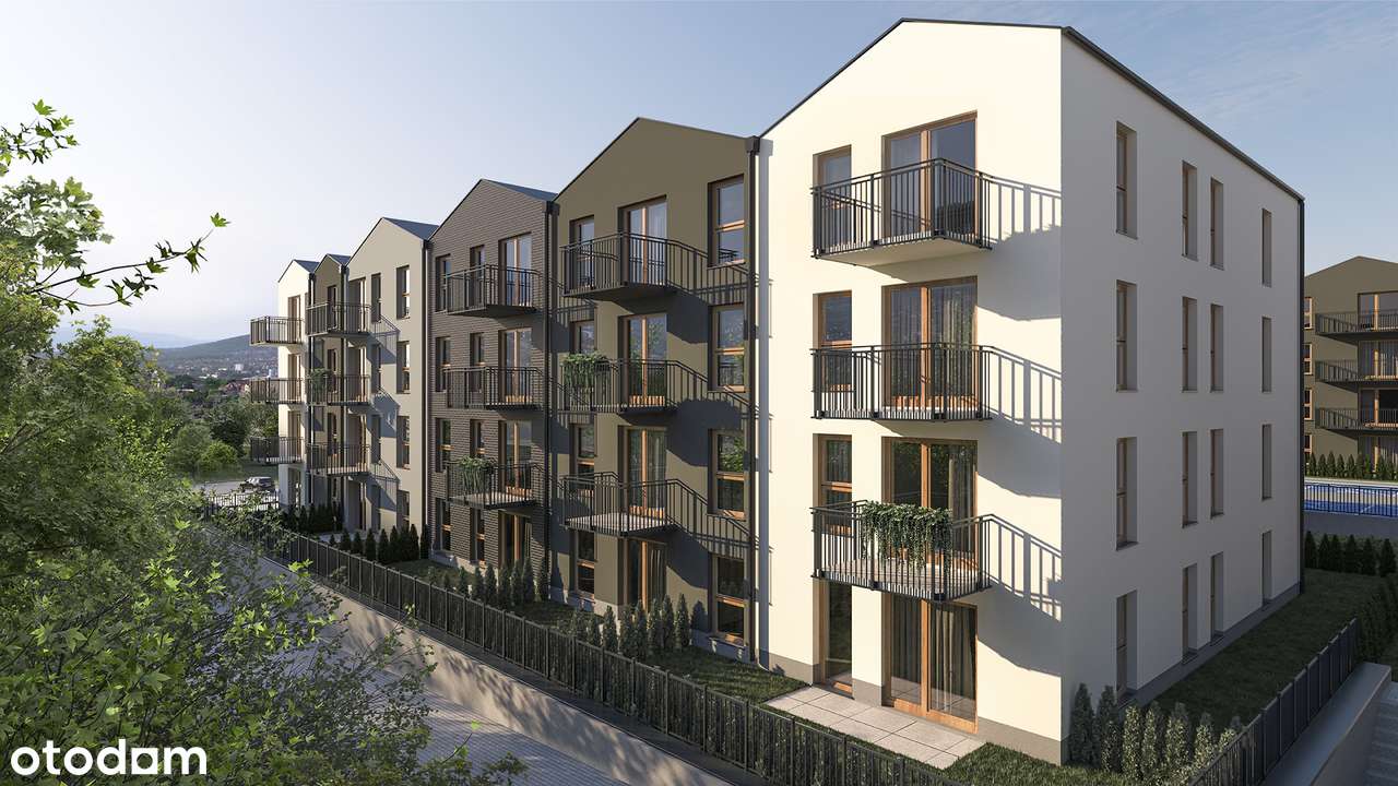 5-pokojowe mieszkanie 75m2 + balkon Bez Prowizji (lokal 1.B.1.09)