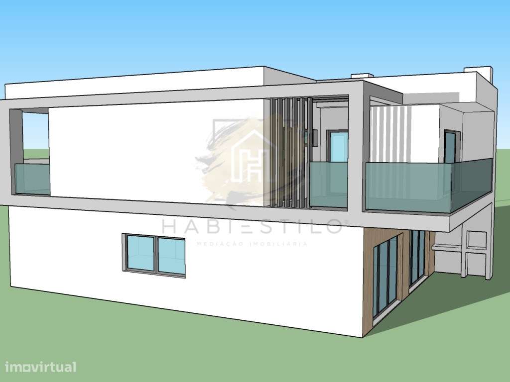 Moradia Nova T4 com Piscina em Azeitão- Vista Serra da Arrábida-18