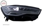 Grila Bara Fata cu Faruri Full LED Semnalizare Dinamica Secventiala Audi A6 4G RS6- livrare gratuita - 12
