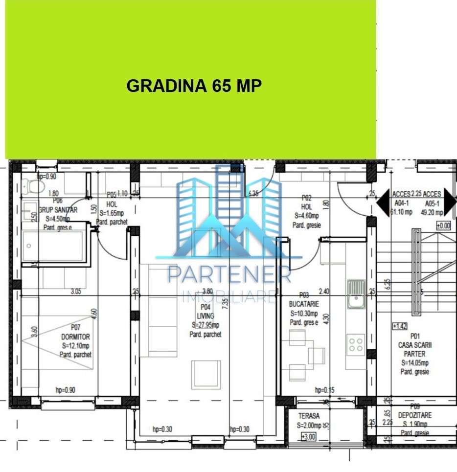 Comision 0%!! GRADINA INTABULATA! Apart. 2 camere, Pacurari - Rediu - Imagine principală: 2/8
