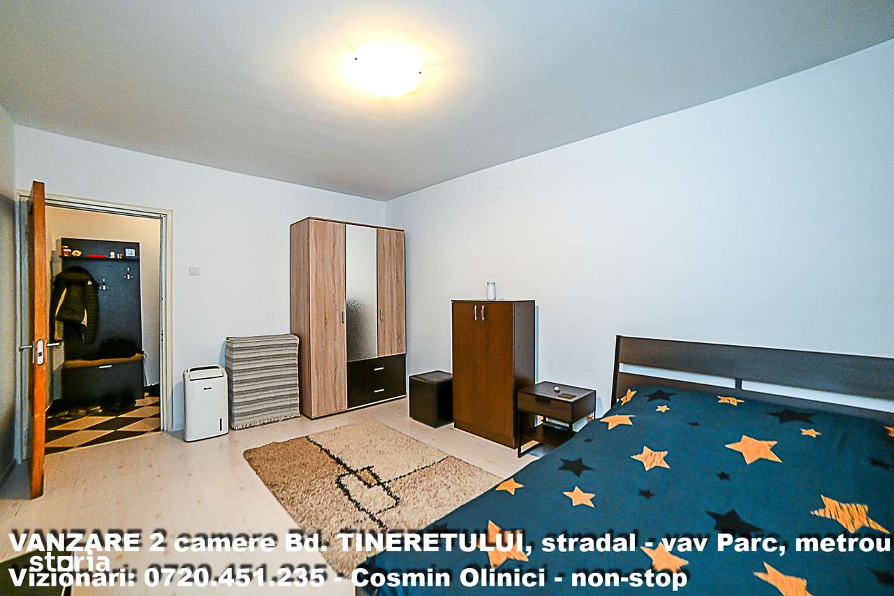 Vanzare 2 camere Bd. Tineretului - stradal - vav de parc, langa metrou