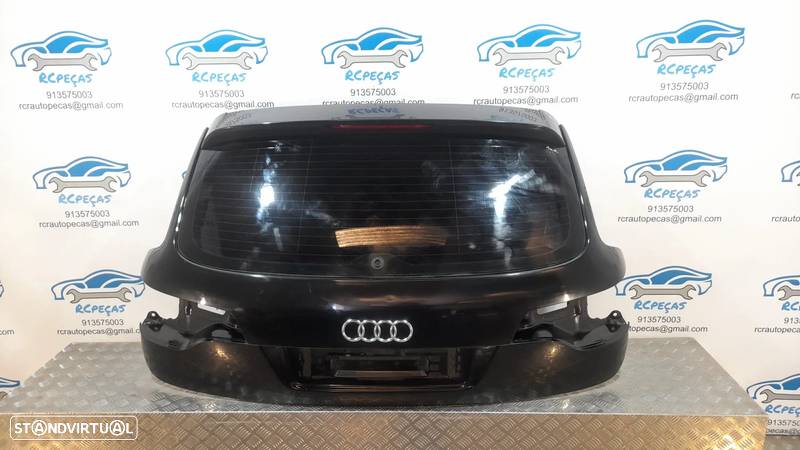 PORTA TAMPA MALA ELÉTRICA ORIGINAL AUDI Q7 4LB  FECHO PUXADOR VIDRO 3° STOP AILERON ALERON SPOILER LIP - 1