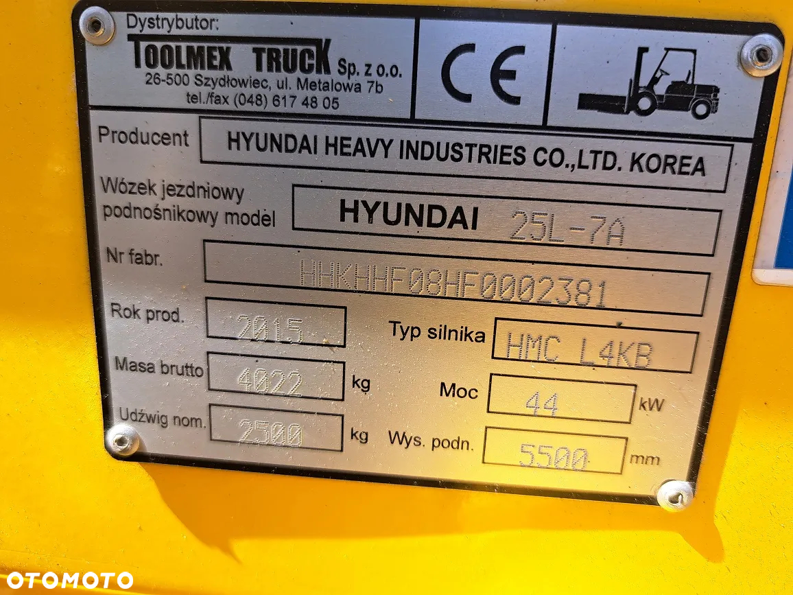 Hyundai 25L-7A - 11