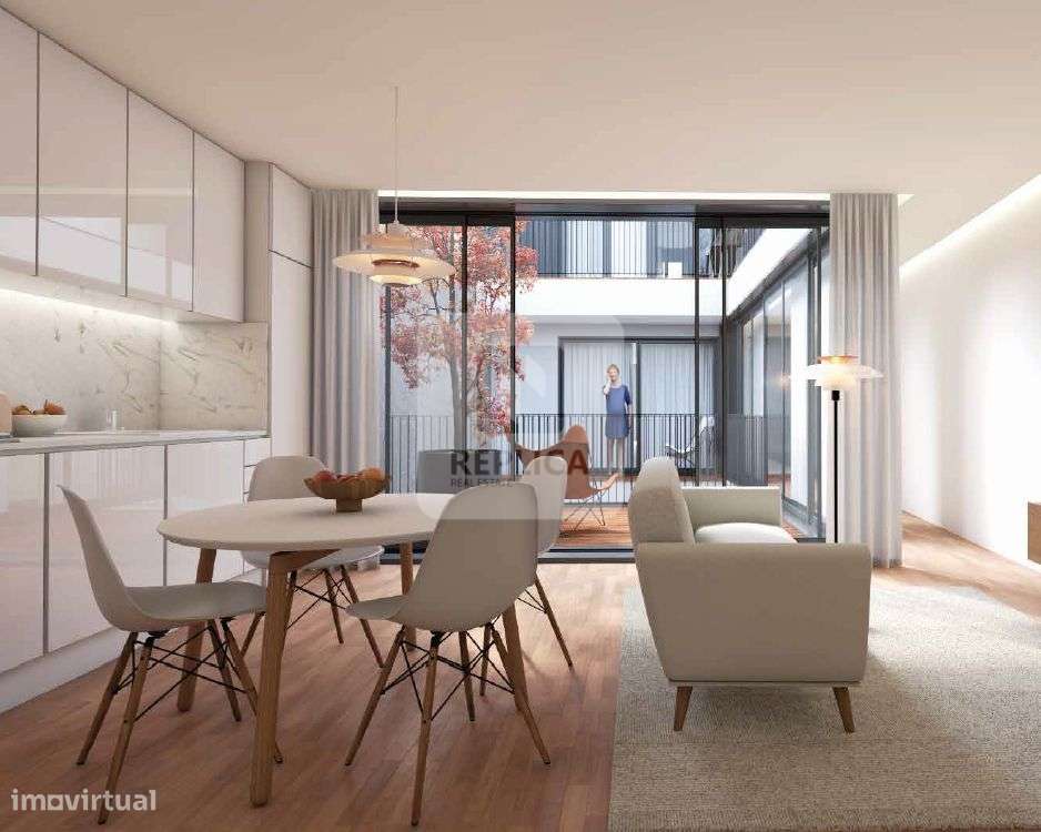 Apartamento T2 novo com terraço próximo estádio do dragão, Porto - Grande imagem: 4/17