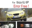 KIT COMPLETO 6 LAMPADAS LED INTERIOR PARA SEAT IBIZA V MK5 SPORTCOUPE ST 6J 6 P 09-16 - 1