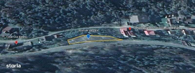 Teren Inravilan Unicat Pe Malul Raului Balea - Imagine principală: 4/6