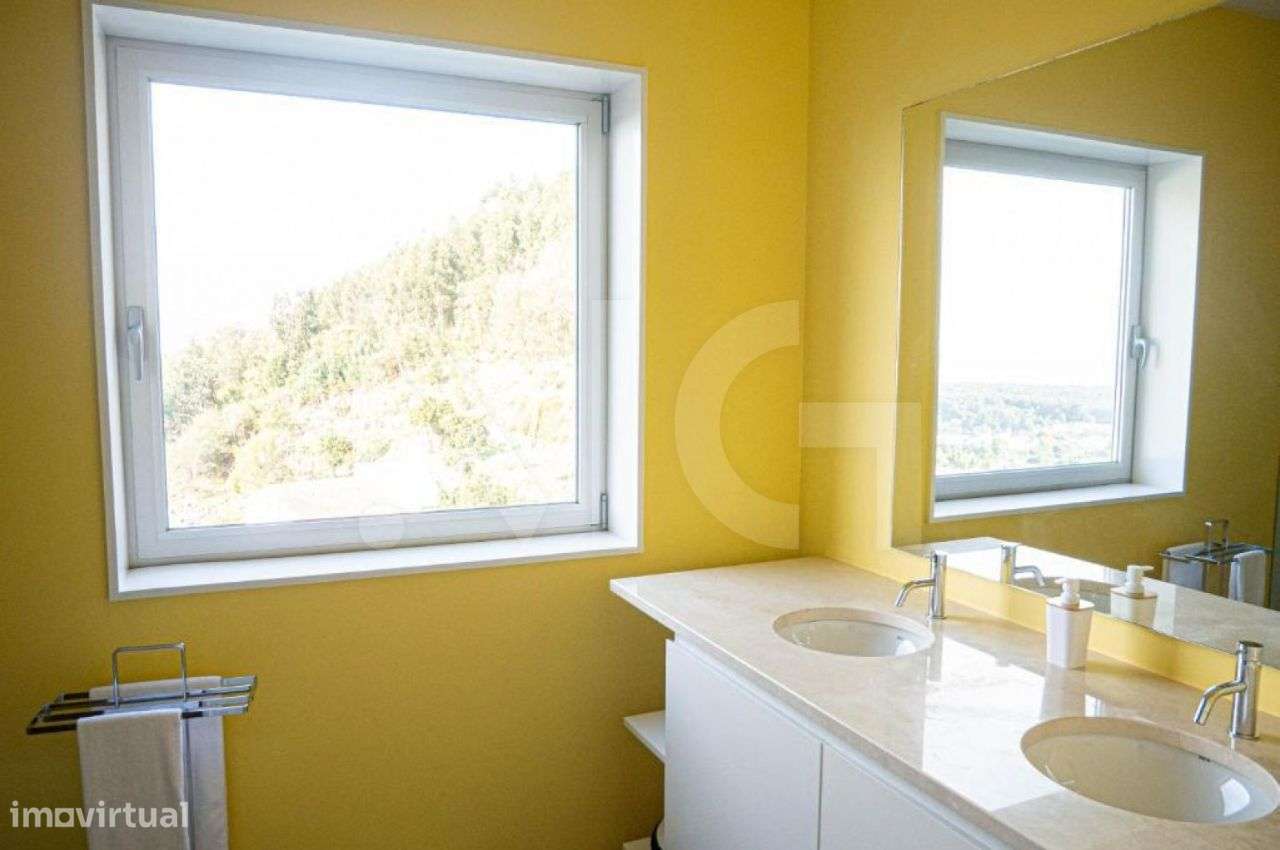 Moradia T4 com jardim, piscina e vistas mar em Cristelo - Caminha-17