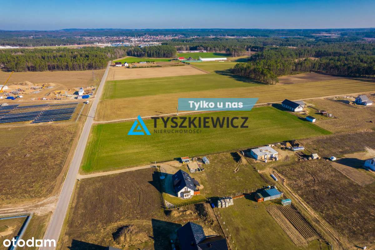 Piękna działka Stężyca - Pełny obrazek: 1/14