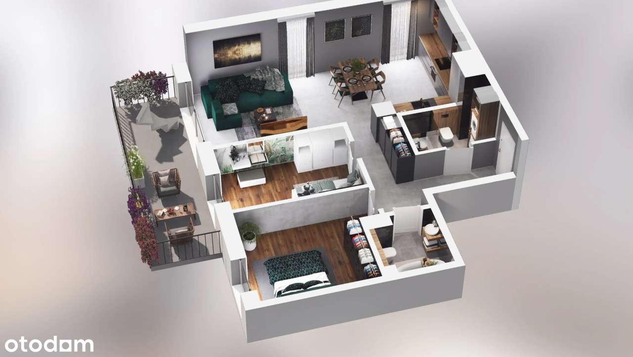 Apartament z tarasem w otoczeniu parku | Wyjątkowa inwestycja-8