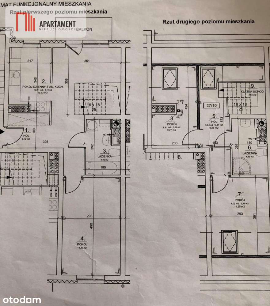 Dwa poziomy/4 pok/2 łazienki/balkon/garaż/piwnica - Pełny obrazek: 4/12