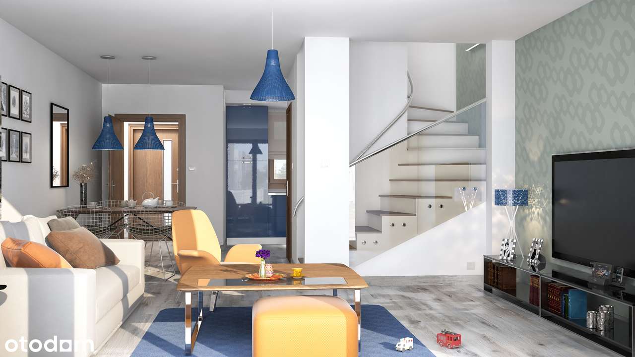 Dom z 5 pokojami i GARAŻEM, szeregowiec! Bez PCC!-8