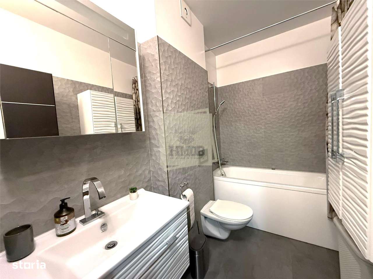 Apartament mobilat 3 camere etaj 2 balcon boxa in Arhitectilor-14